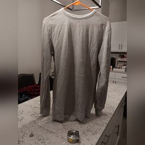 NWOT Ruggad Wear   Men's gray long sleeve shirt adult med 👕